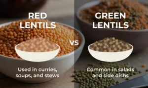 difference between lentils