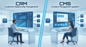 difference between crm and cms