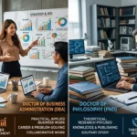 difference between dba and phd