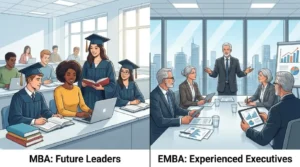 difference between emba and mba