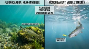 difference between fluorocarbon and monofilament