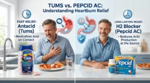 difference between pepcid and tums