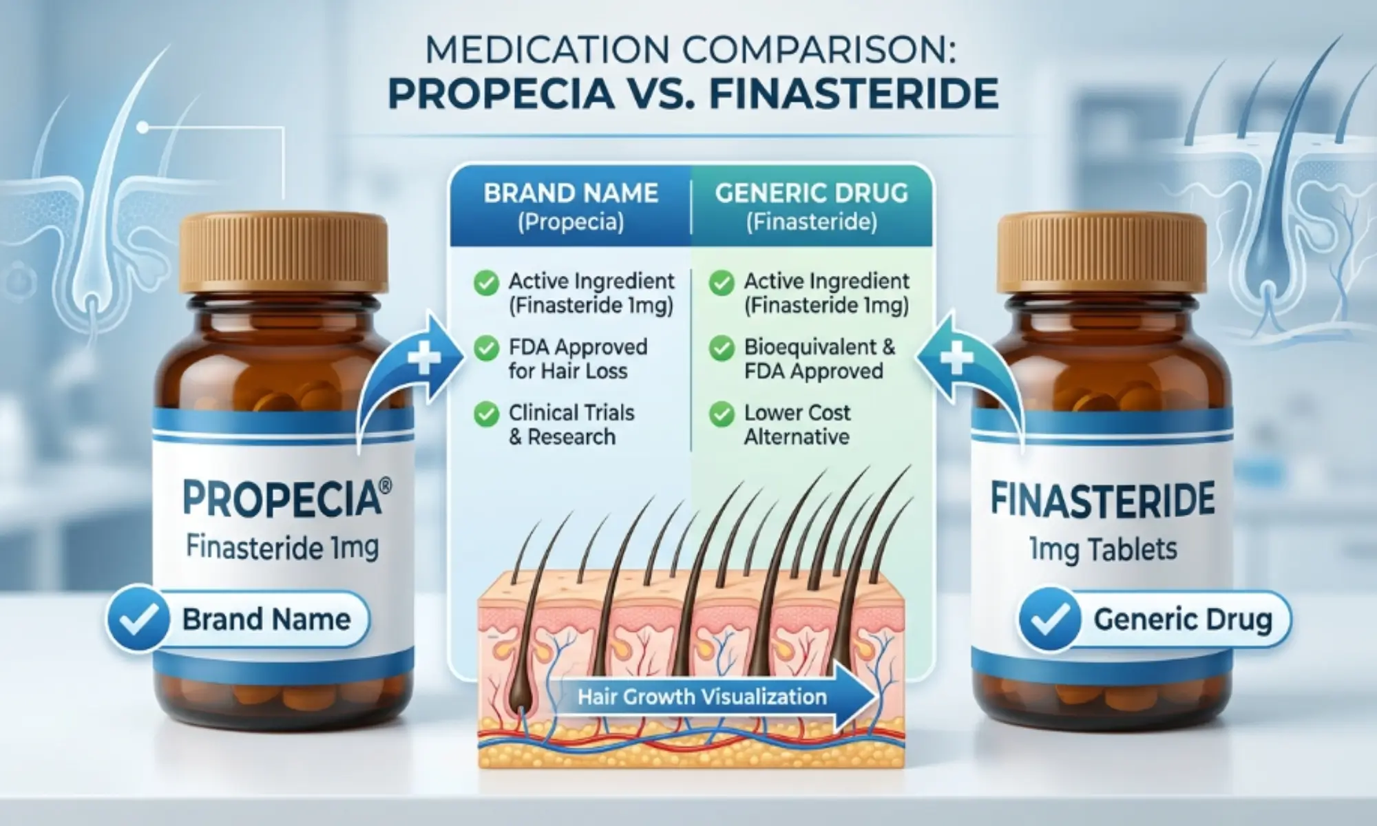 Difference Between Propecia and Finasteride Explained